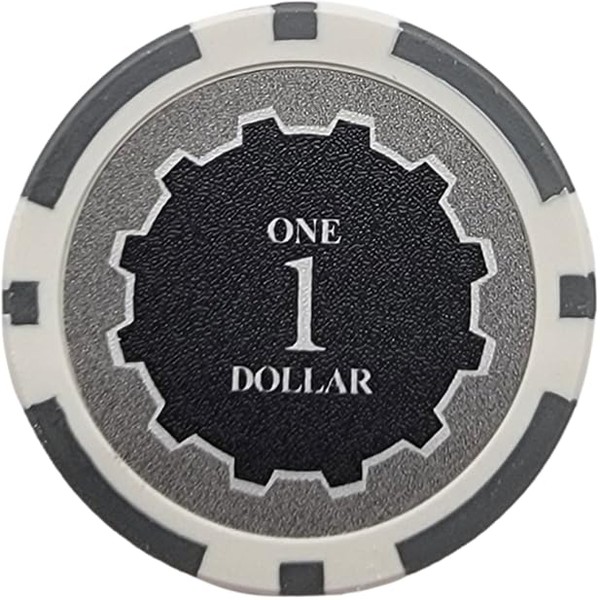 MRC POKER 50 pcs Eclipse Clay Composite 14 Gram Poker