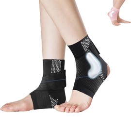 LumiFlex Band Ankle Support Original - Elastic Foot Brace with Adjustable Wraps for Sprained Plantar Fasciitis