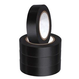 Wiles Eagle Black Electrical Tape 3/4 in x 65 FT – Flame and Heat Resistant Vinyl Safety Tape for Wiring and Isolation, Strong Adhesion Waterproof Temperature Resistance Vinyl Electric Tape – 4 Rolls