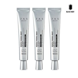Jas White Toning Shot Core Cream 40ml x3 / Whitening / Wrinkle / 쟈스 화이트 토닝 샷 코어 기미크림 40ml x3 미백주름