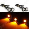 SYJIIP 4x Amber LED Grille Fog Lights Raptor Style For