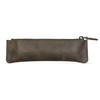 Londo Genuine Leather Pen Case with Zipper Closure, Pencil Pouch