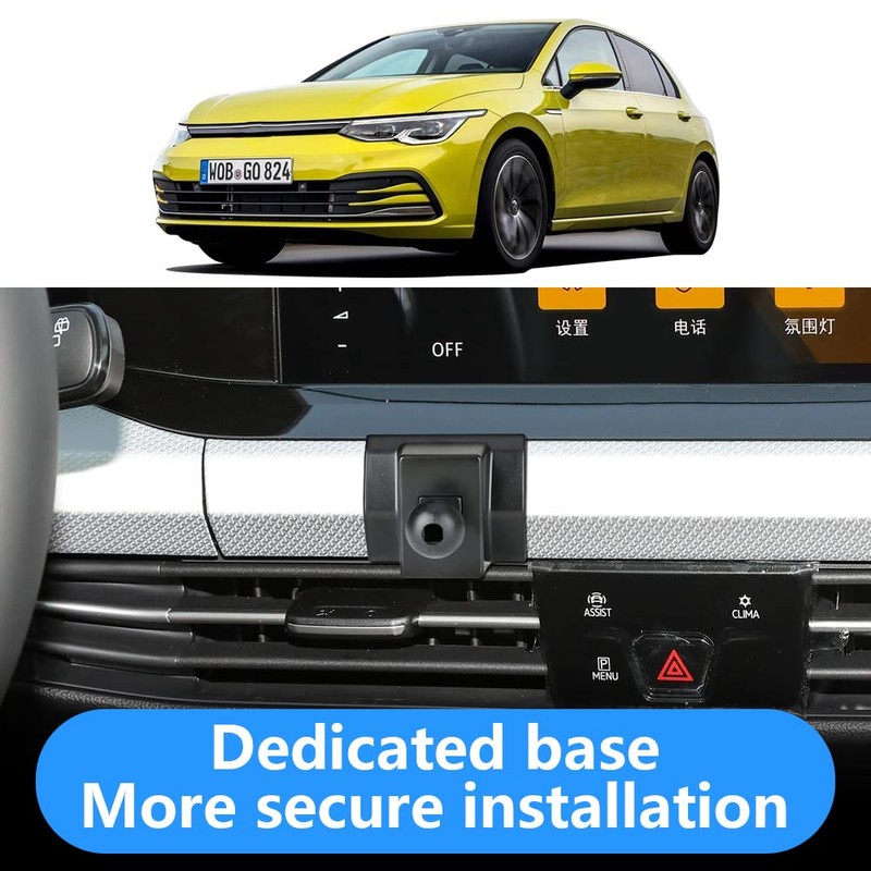 LUNQIN Car Phone Holder for Volkswagen Golf GTI 2022 2023