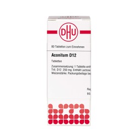 DHU Aconitum D12 Tablets, Pack of 80 Tablets