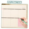 Tofficu Weekly Desktop Organiser to-do List Weekly Schedule Memo Pad