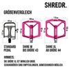 SHREDR. Shine Pedals for MTB | High Quality Flat Pedals