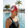 escualo Gorra para Natacion Unisex Adulto y Niño Modelo Santa