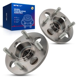 KAX 2pcs Rear Wheel Hub Bearing Compatible with 1988-1995 Civic 1.5L,4 Lug