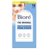 Bioré Original Blackhead Remover Strips - Deep Cleansing Nose Strips with C-Bond Technology, Instant Pore Unclogging, Oil-Free, Non-Comedogenic - 14 Count