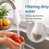 BOXOB 50uds Grifo Filtro Bolsas para Cocina Fregadero & 10