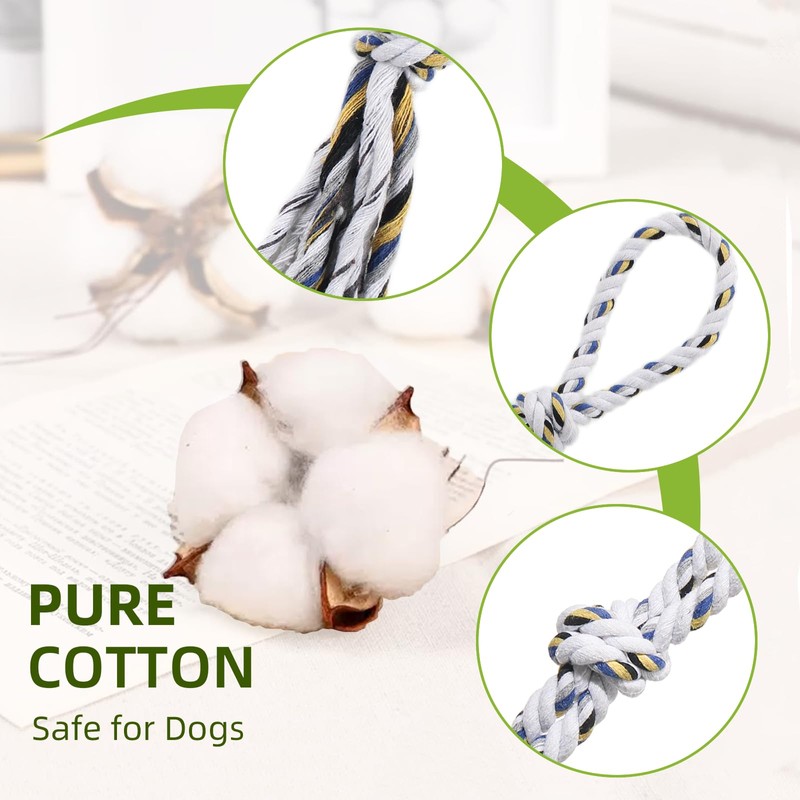 Flirt Pole for Dogs Interactive Dog Toys Durable Heavy Duty