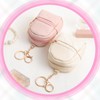 2pcs Mini Backpack Cute Cosmetic Bag for Women PU Leather