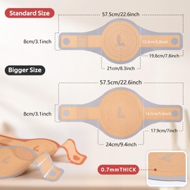 Folksy Super Kitchen 2 Sizes 9.4 & 8.3 inch Silicone Bread Sling for Dutch Oven 3 Pcs,Wider Non-Stick Silicone Bread Baking Mat for Sourdough,Dough Lifter Liner with Handles.