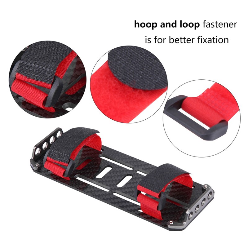 Carbon Fiber Battery Mounting Plate for Traxxas Hsp Redcat Rc4wd