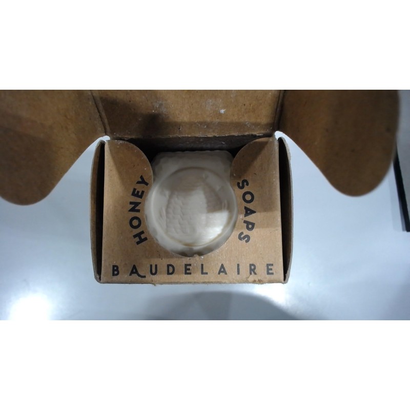 Baudelaire Honey Soap Calendula, 1.4 Ounce - Singles Pack Unwrapped,