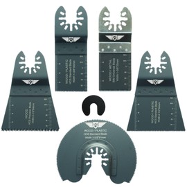 7 x TopsTools DRFAK7 Fast Fit Mix Blade Kit Compatible with Dremel Multimax Multi-Max MM20, MM30, MM40 and MM45 Multitool Multi Tool Accessories