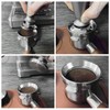 54mm Dosing Funnel, Proxima Direct Stainless Steel Espresso Coffee Dosing