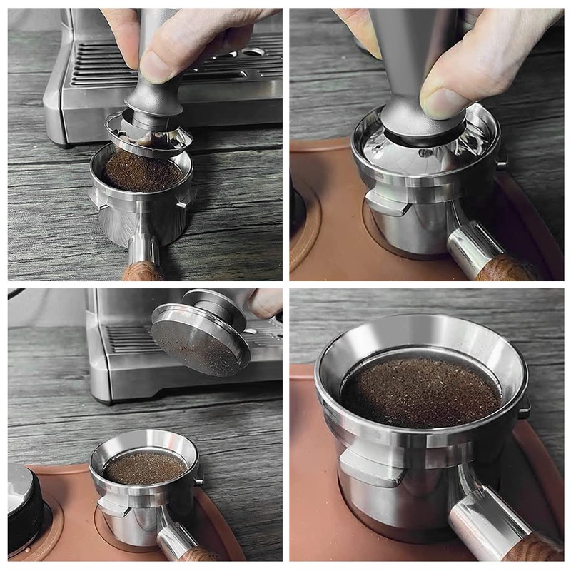 54mm Dosing Funnel, Proxima Direct Stainless Steel Espresso Coffee Dosing
