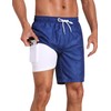 Nonwe Men's Swim Trunks Quick Dry Classic Solid Bathing Suit