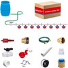 Automatic Chicken Watering System with PVC Pipe (Real Complete Set