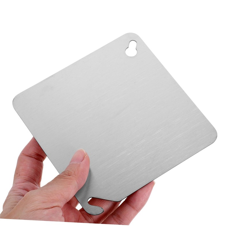 TEHAUX Junction Box Covers Metal Electrical Box Cover Plate Square