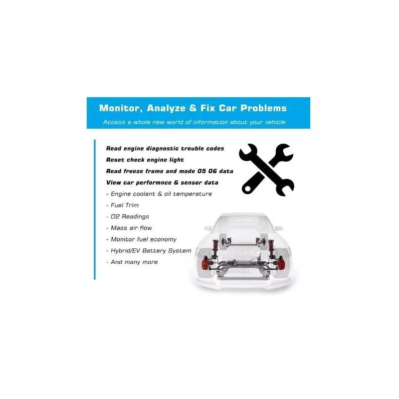 Veepeak Mini Bluetooth OBD2 Scanner OBD II Car Diagnostic Scan
