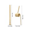 Didiseaon Stainless Steel Hair Clip V Shape Spring Metal Clip