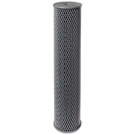 Pentair Pentek NCP-20BB Big Blue Carbon Water Filter, 20-Inch, Whole House Non-Cellulose Carbon Impregnated Pleated Filter Cartridge, 20" x 4.5", 10 Micron