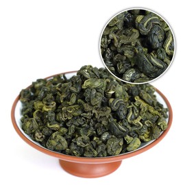 GOARTEA Biluochun Green Tea 2Pcs 250g / Total 17.6oz Premium Spring Suzhou Bi Luo Chun Green Tea - Snail Shape - Green Tea Loose Leaf Tea - Chinese Tea Pi lo Chun