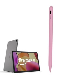 AMZ Fire Max 11 Pen Tablet Stylus Pen for AMZ Fire HD 10 Fire HD 8 Stylists Tablets Touch Screen Pencil (Pink)