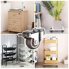 bowarepro 4 x Castors for Furniture, 32 mm Furniture Castors,