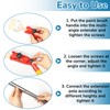 Multi-Angle Paint Brush Extender Extension Pole, 1.1m Roller Extension Pole