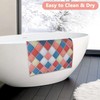 Shower Mat Non Slip Anti-Mildew: 60x60 cm Square Shower Mats