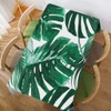 Walmsco Tablecloth Tropical Monstera Palm Decor For Dining Room Kitchen