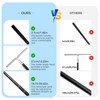 Mesiiloly 59.5" Long Handle Window Squeegee with Extension Pole, 12.4"