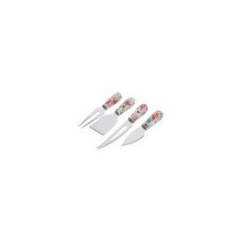 The Pioneer Woman Gorgeous Garden 4-Piece Cheese Knife Serving Set