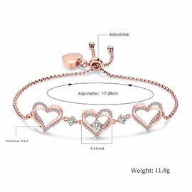 QGJNSGC Urn Bracelet for Ashes Heart Cremation Jewelry for Ash for Women Forever Love Cremation bracelets Birthstone Memorial Urn Link Bracelet for Loved Ones Keepsake