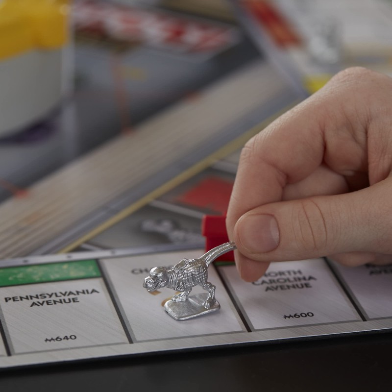 MONOPOLY Secret Vault Board Game for Kids Ages 8 and
