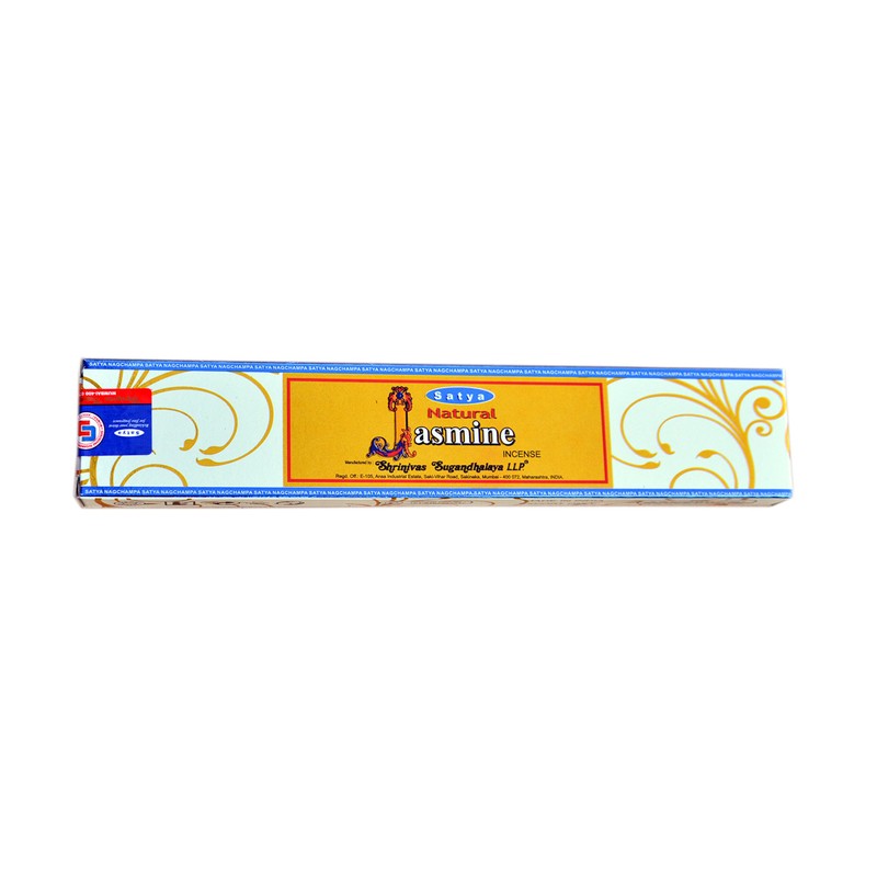 Satya Natural Incense Sticks, Jasmine, 15g, Special 12 Piece