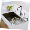 Gatuida 1Pc Sink Drainer Basket Lightweight Corner Mesh Storage for