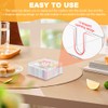 Acrylic Cocktail Napkin Holder for Table Clear Guest Towel Holder