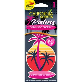 California Scents CSPALCHER1 Palm Tree Air Freshener Coronado Cherry