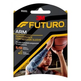 Futuro Sport Performance Compression Arm Sleeve, Small/Medium
