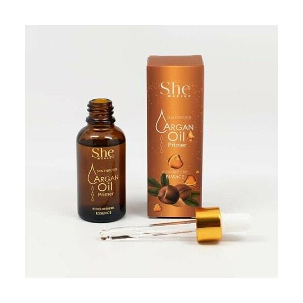 S.he Makeup Argan Oil Face Primer for healthy & bright