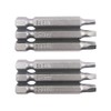 Fongmore 6Pcs 1/4 Inch Shank Long Magnetic Square Head Screwdriver