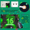 Happy 16th Birthday Green and Black Banner Backdrop Cheers to