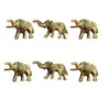 Perilla Home Metal Elephant Knobs Decorative Animal Shape Knobs for