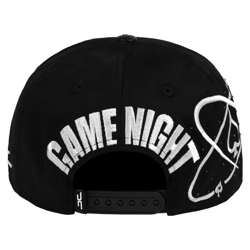 JC Hats Gorra Streetwear XY, Vicera Curva con Logos Bordados
