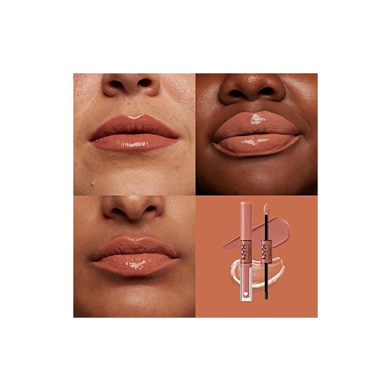 NYX Professional Makeup, Shine Loud, Labial Líquido Larga Duración, Daring