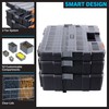Tool Box Organizer - 3-in-1 Portable Parts Organizer with 52